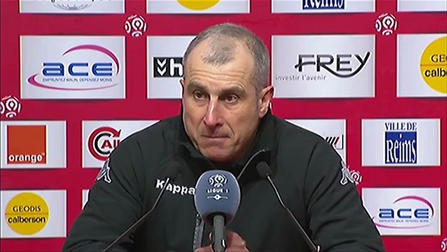 Conférence de presse Stade de Reims - Toulouse FC : Hubert FOURNIER (SdR) - Alain CASANOVA (TFC) - saison 2012/2013