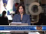 Comunicado de Globovisión sobre acusaciones por los hechos de la cárcel de Uribana