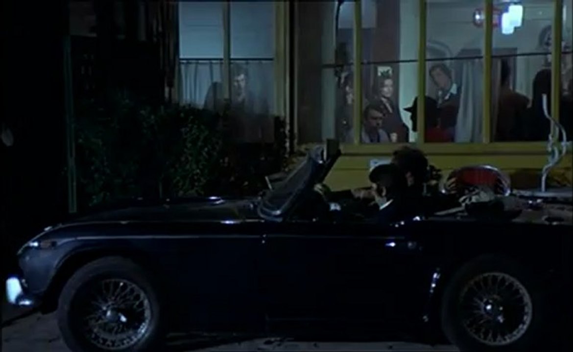 Triumph TR4 - Das Mädchen und der Kommissar - M Piccoli - R Schneider - 1971