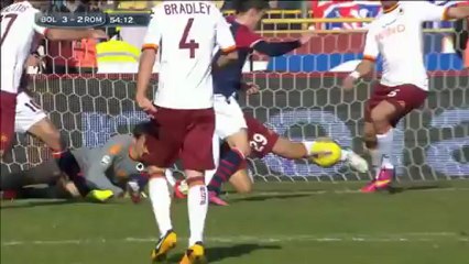 Болонья и Рома устроили захватывающую ничью 3-3 ⚽