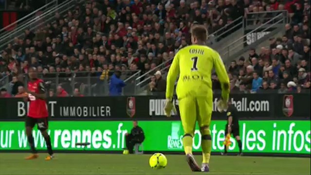 But Romain ALESSANDRINI (88ème) - Stade Rennais FC - Olympique de Marseille (2-2) - saison 2012/2013