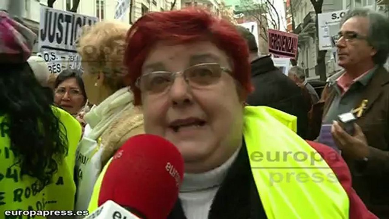 Víctimas del caso 'niños robados' piden justicia