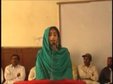 Baloch Girl is reciting a beautiful Nasheed in talent show of GBES Siraj Ahmed