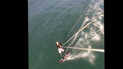 kitesurf Cannes session 22  janvier 2013