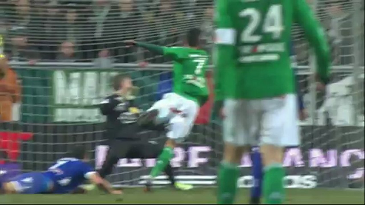 But Pierre-Emerick AUBAMEYANG (79ème) - AS Saint-Etienne - SC Bastia (3-0) - saison 2012/2013