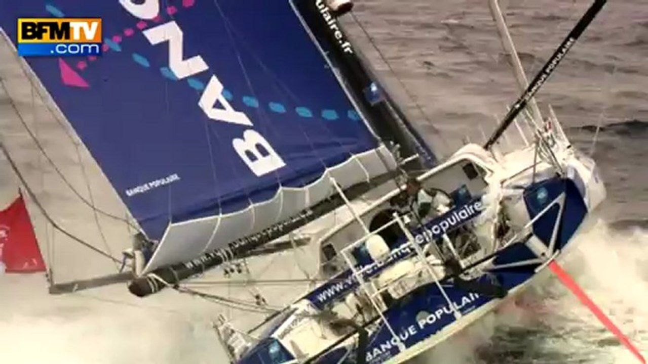 Vendée Globe : l'histoire d'un duel au sommet entre Gabart et Le Cléach