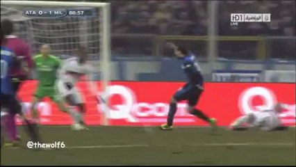 Philippe Mexès Amazing Skills Against Atalanta 27-1-2013