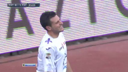 Катания - Фиорентина 1 тайм