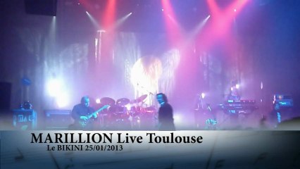 MARILLION Toulouse You're Gone Le Bikini 25/01/2013