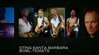 Sting Santa Barbara Bowl Back To Base Tickets