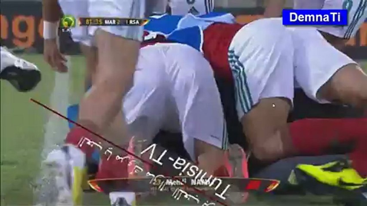 هدف الحافيظي على جنوب إفريقيا