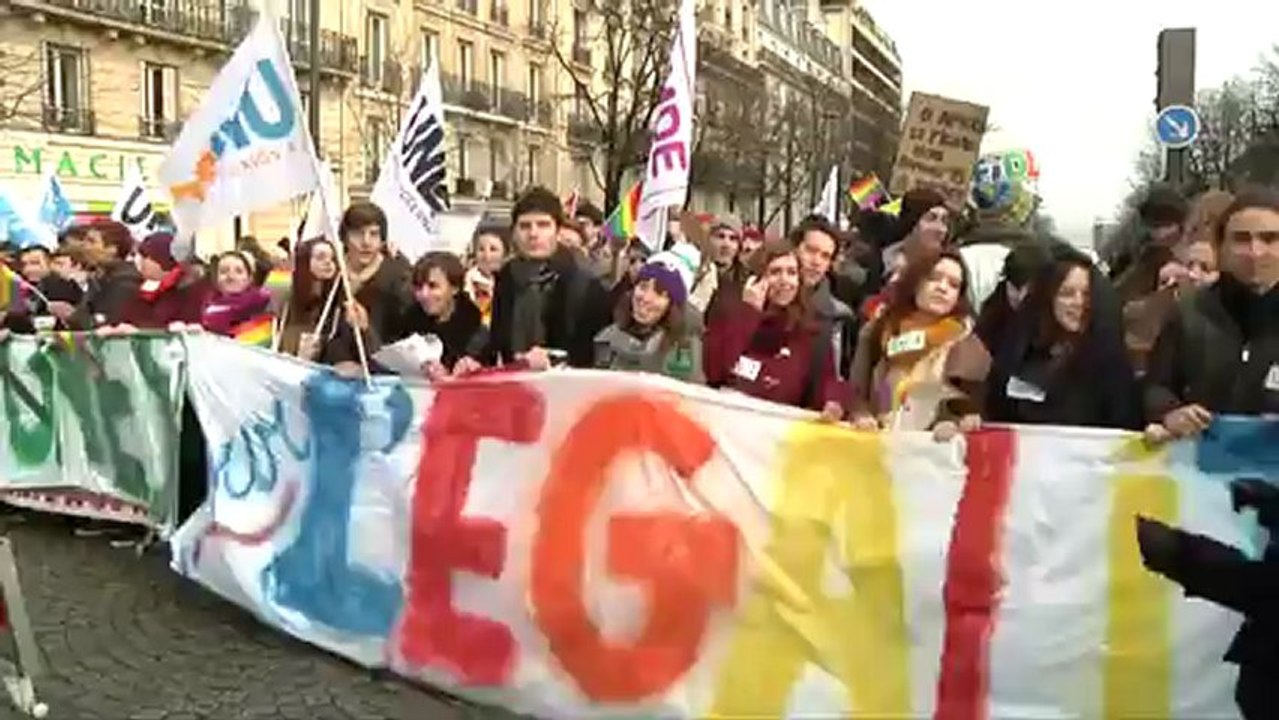 "Amour", "liberté", "égalité" : les mots pour le mariage homo