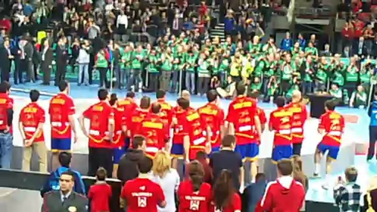 Podium Espagne Championnat du Monde 2013