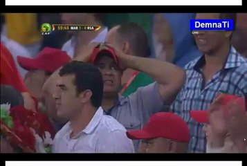 محاولة يوسف العربي التي ضيعت الفوز و التأهل للمغرب