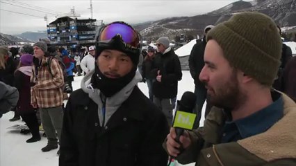 2013 Winter X Games Interview With Kazu Kokobu - TransWorld SNOWboarding