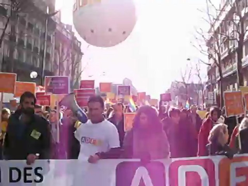 Manifestation en faveur du Mariage Gay : " Mais qu'est -ce que vous voulez ?..."