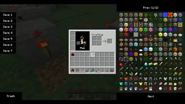 Minecraft-Redstone Tutorials Ep. 4: 8 Lever Combination Lock