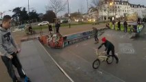 Skate Park hôtel dieu Nantes gopro
