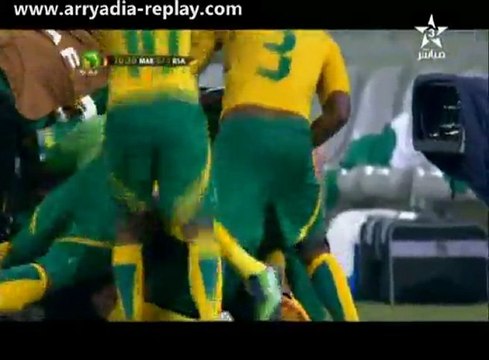 MAROC 2-2 AFRIQUE DU SUD : هدف منتخب جنوب أفريقيا 1