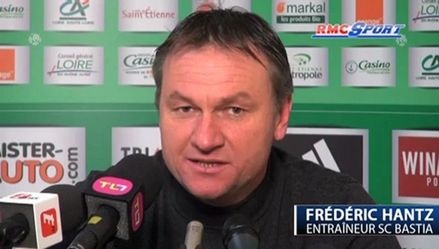Ligue 1 / Les réactions de C. Galtier et F. Hantz après Saint-Etienne - Bastia