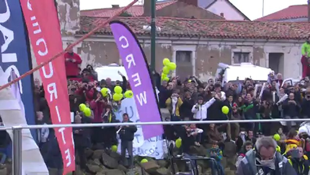 Vendee Globe 2013 Victoire de Francois Gabart