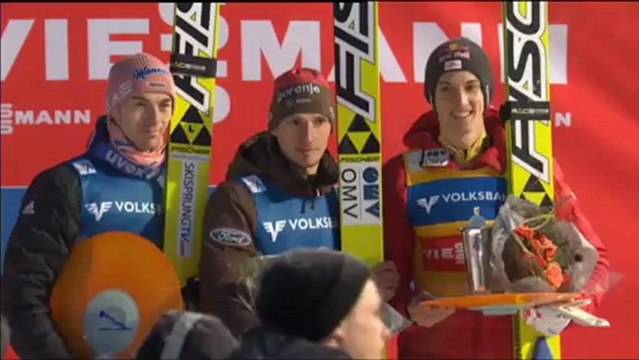 Saltos de esquí - Kranjec, campeón en Noruega
