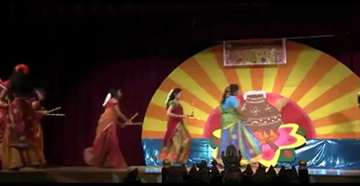 TRISTATE TELUGU ASSOCIATION: 2013 SANKRANTHI/REPUBLIC DAY CELEBRATIONS: "FOLK DANCE: KOLATAM"