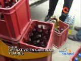 Huaraz Realizan operativos a bares y cantinas