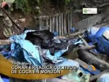 Huanuco Policia destruye laboratorios de droga en Valle del Monzon
