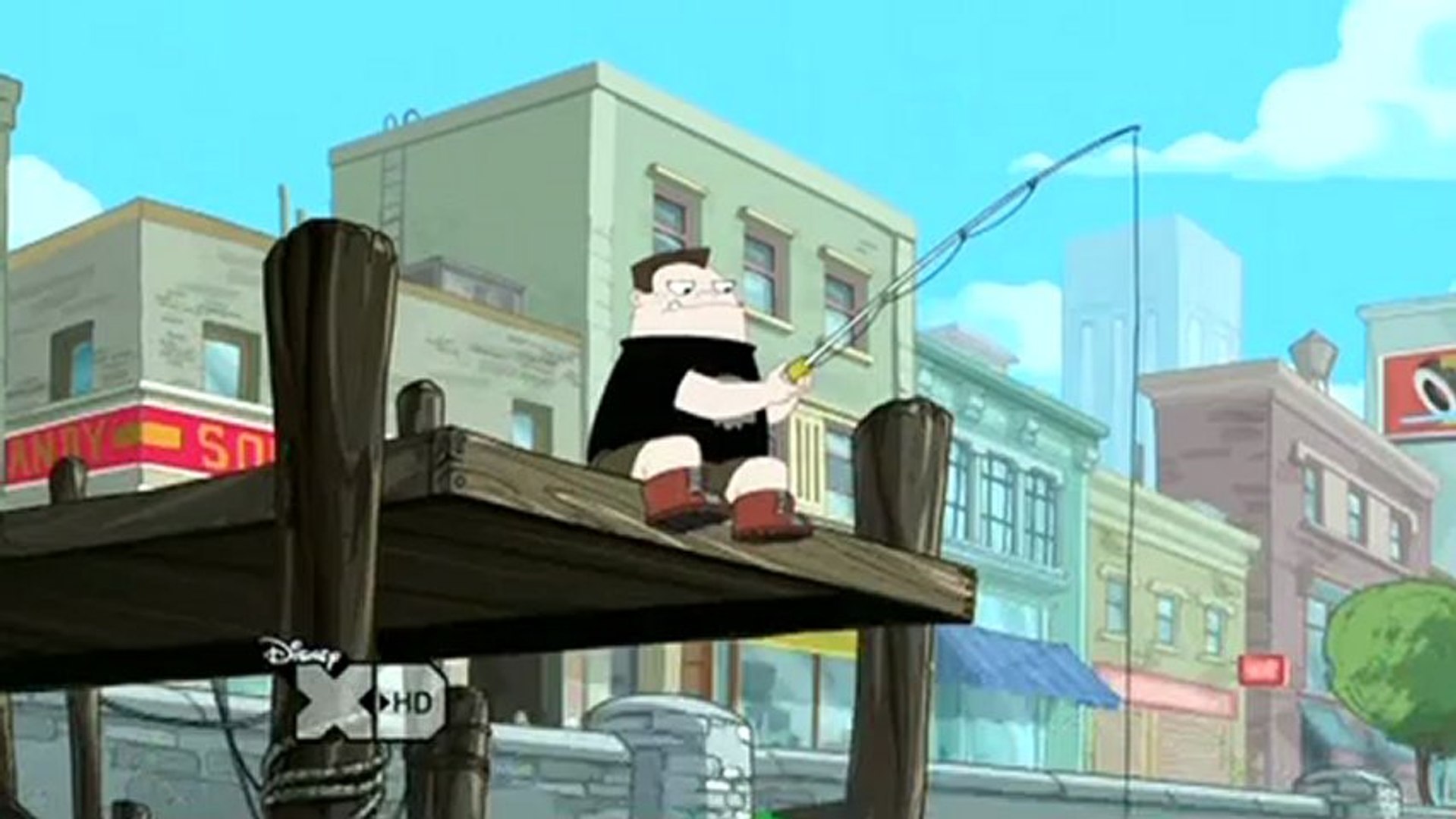⁣Phineas Et Ferb - song french - changer de vue, changer d'horizon du haut notre tapis volant