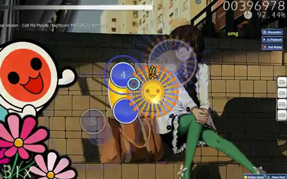 (Osu) Call me maybe (Nightcore Mix) [BCI's Normal]