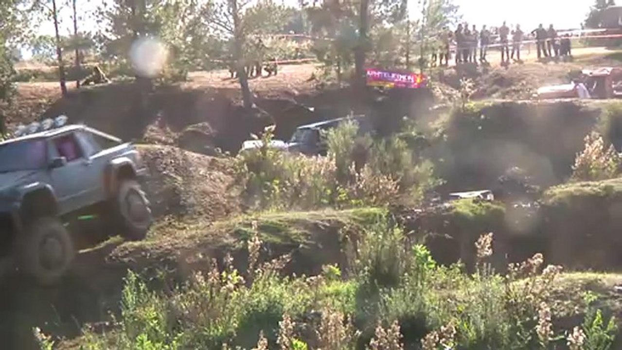 4x4 lors du téléthon 2012 àGhisonaccia hte Corse