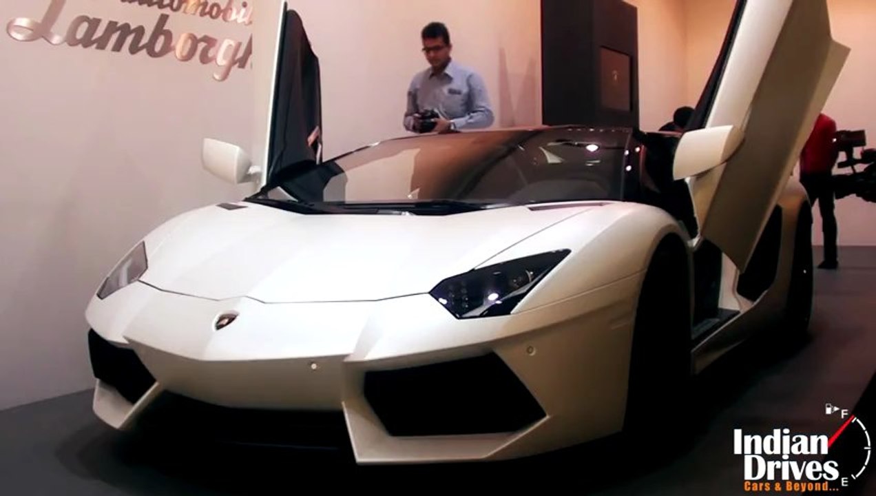 Lamborghini Aventador LP 700-4 Roadster launched in India