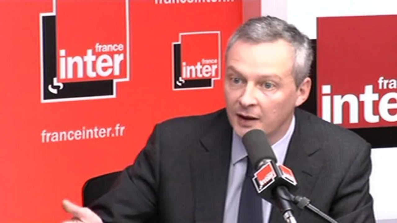 Le mariage pour tous, la bataille pour l'UMP, Bruno Le Maire est l'invité du 7/9