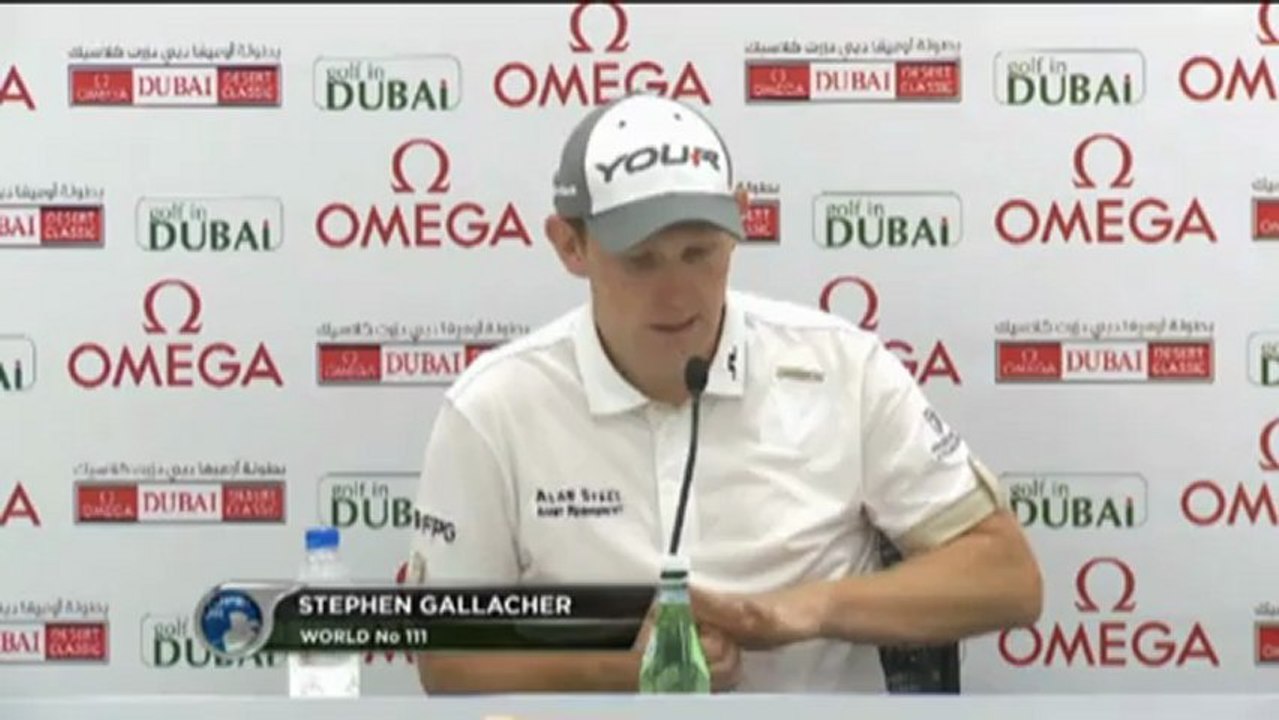 Gallacher: das zehnte loch war der wendepunkt