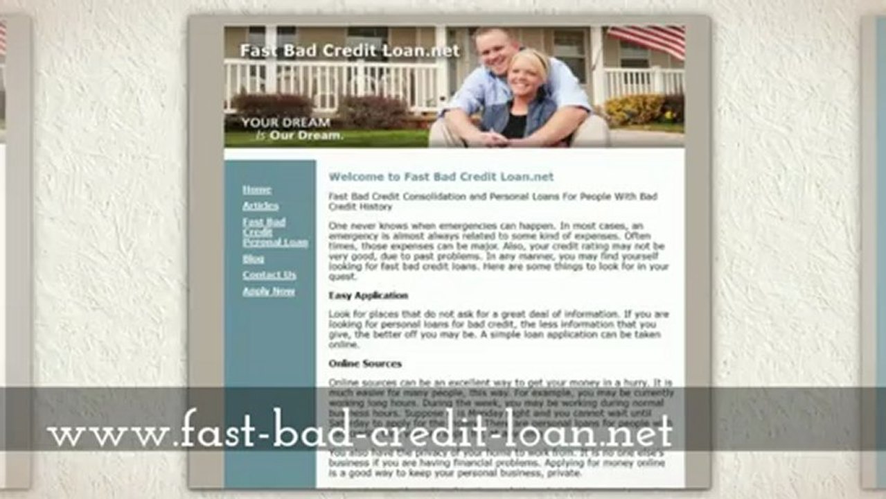 $10,000 Fast Bad Credit Personal Loans - Easy To Qualify, Fast Decisions
