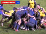 Rugby Fédérale 1 : FC Lourdes  USO Nevers (samedi 2 février 2013)