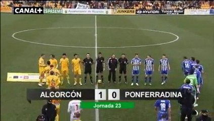 Liga Adelante  Alcorcón 1 Ponferradina  0