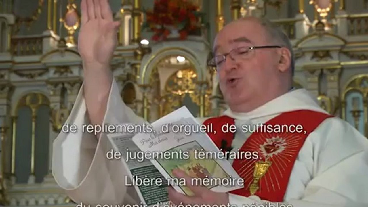 prière de guérison par un prêtre