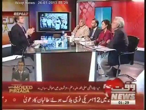 Tonight with Moeed Pirzada 25 January 2013