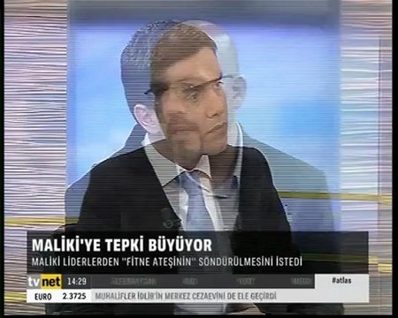 Irakta Maliki karşıtı gösteriler büyüyor ( Ahmet Rıfat Albuz - Atlas )