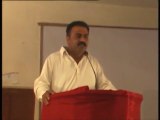 Saleem Baloch is commenting on Talent Show of GBES Siraj Ahmed ,He was the Chief Guest of The Show