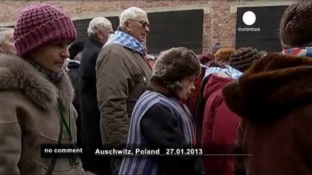Holocaust survivors commemorate 68th... - no comment