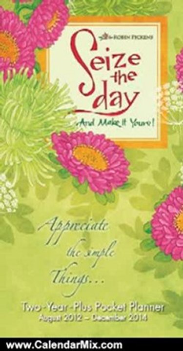 Calendar Review: Seize the Day 2013 Checkbook (calendar) by Robin Pickens