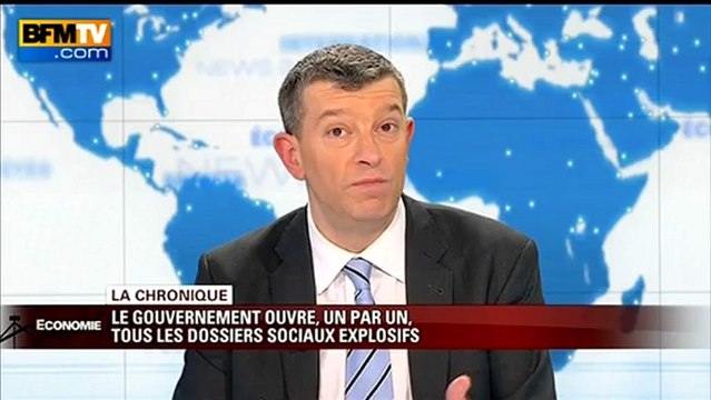 Chronique éco de Nicolas Doze : le gouvernement ouvre un par un tous les sujets sociaux explosifs - 28/01