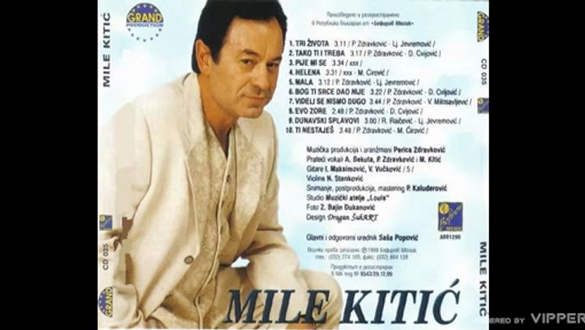 Mile Kitic - Dunavski splavovi - (Audio 1999) - video Dailymotion