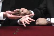 Chinese Coin (CH0021) Blue and Red by Tango Magic - Magic Trick