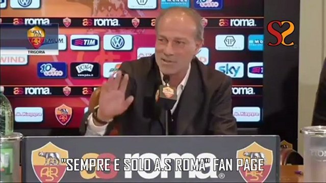 Conferenza stampa Walter Sabatini | Rifletteremo se tenere Zeman | 28.01.2013