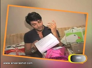 Anas Rashid reads out fan's msgs - IF - New Year special 2013
