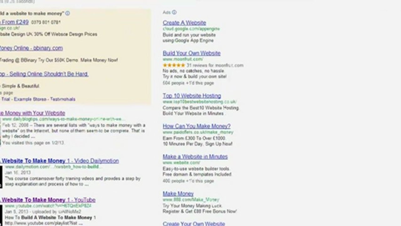 Build A Website To Make Money Part 4